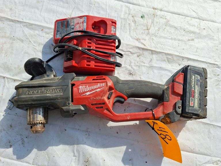 Milwaukee 18v Lithium Hole Hog Angle Drill