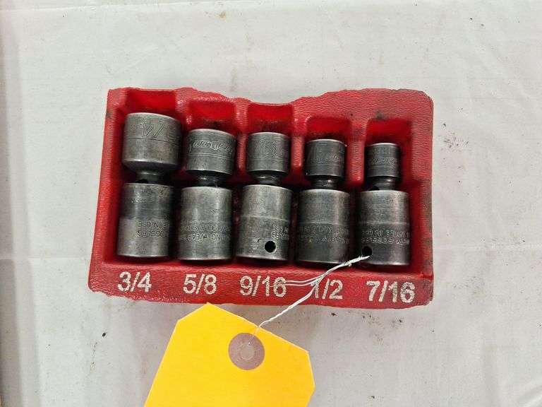Snap-On 3/8 Standard Swivel impact sockets