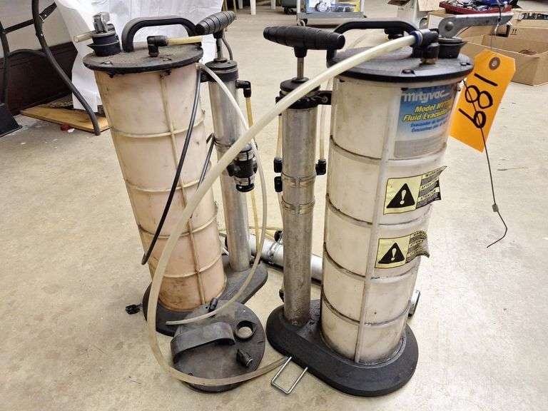Mac Fluid Extractor & Mityvac with extra pump