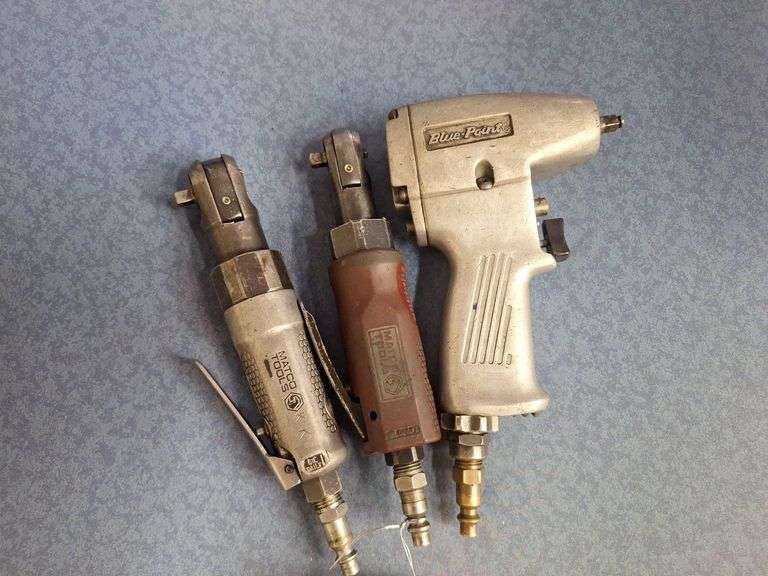 Blue Point 1/4 Impact & (2) Matco 1/4 Ratchets