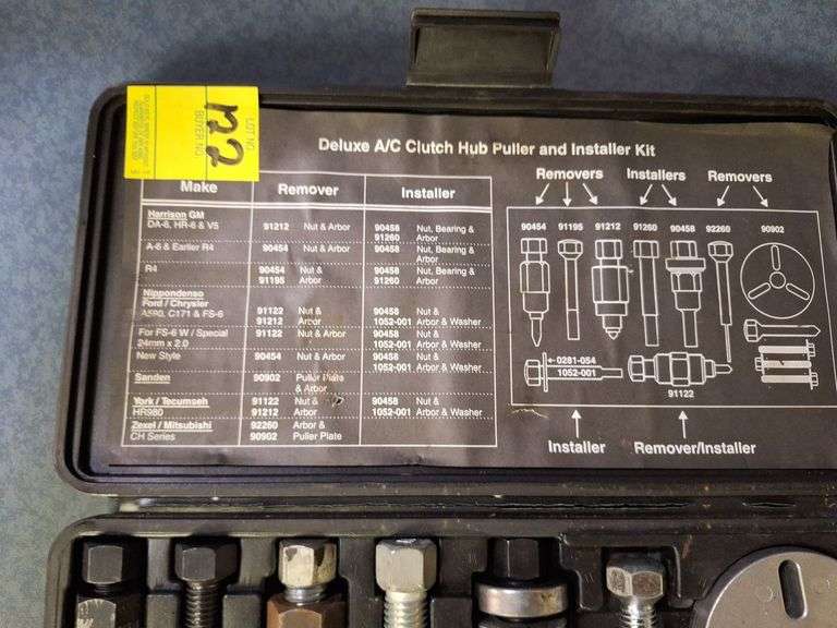 Mac Deluxe A/C Clutch Hub Puller & Installer