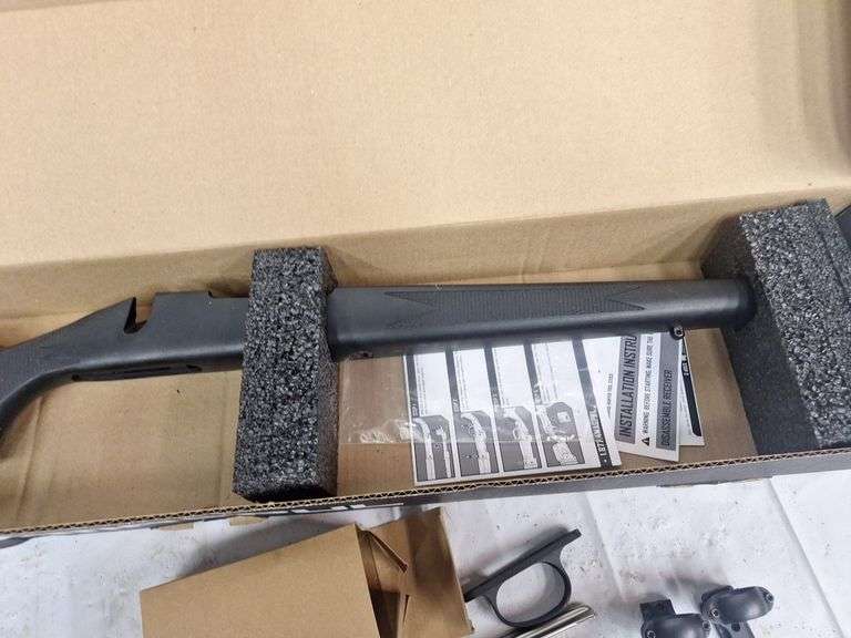 Remington 700 bolt action stock with parts & AR 15 parts