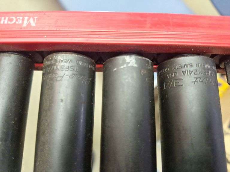 Snap-On Stripped Bolt Sockets & Rail 3/8 Drive