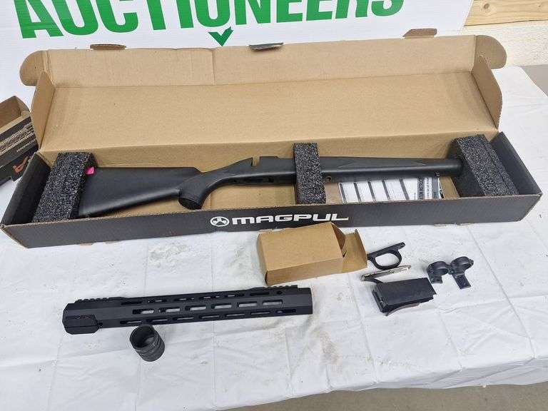 Remington 700 bolt action stock with parts & AR 15 parts