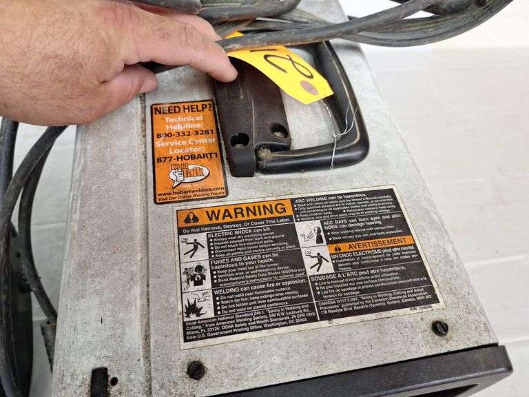Hobart Mig Welder & Hood