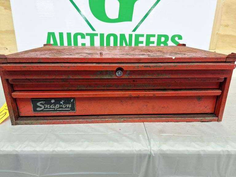 Metal Snap-On Toolbox