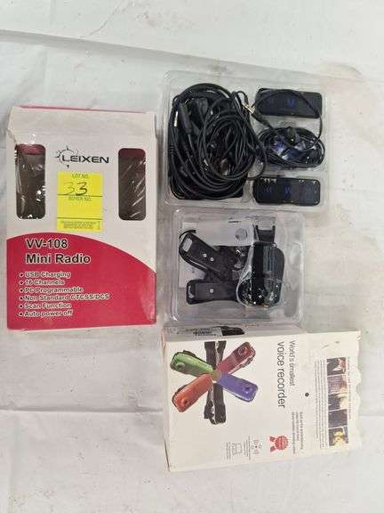 Mini Voice Reorder & Mini Radio both one money