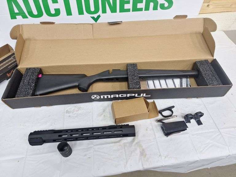 Remington 700 bolt action stock with parts & AR 15 parts