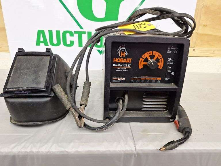 Hobart Mig Welder & Hood