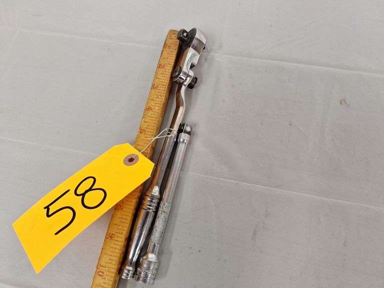 Snap-On 3/8 Swivel locking Head with Extension