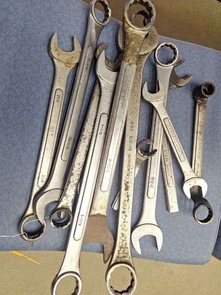 Lot Of Large Sized Wrenches all one money
