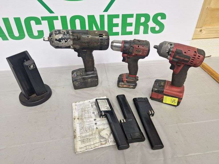 Snap-On & Mac Battery powered impacts & drill
