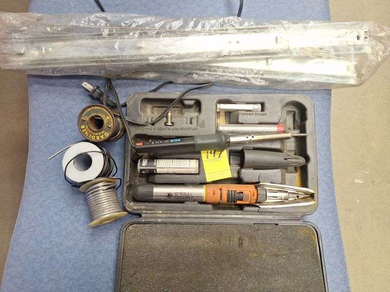 Soldering Iron with accessories & Drawer Rails
