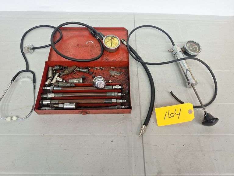 Snap-On Cylinder & Pump Testers with extra tools