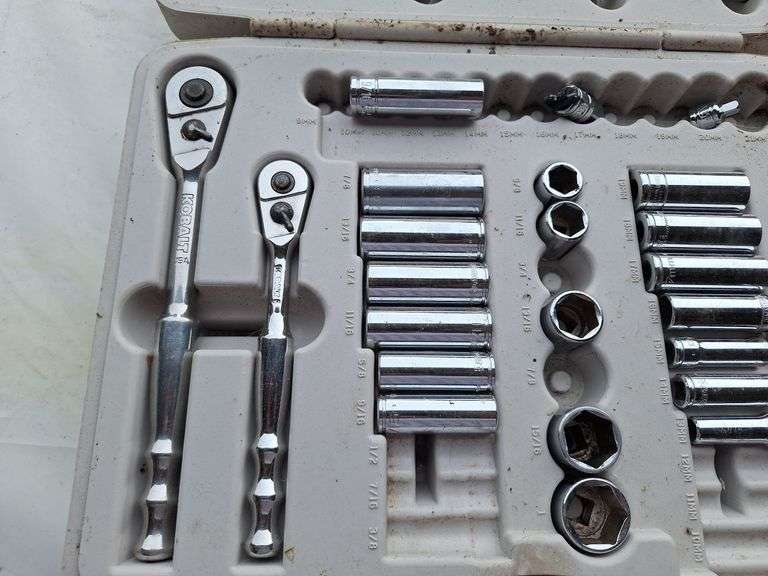 Kobalt Sockets & Ratchets 3/8 & 1/2