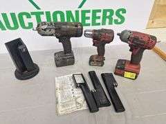 Snap-On & Mac Battery powered impacts & drill