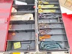 (3) Tackle Boxes with Lures & Contents