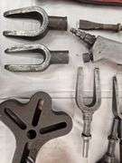 Air Hammer -- Tie Rod Tools -- Chisels  -- Race Press-- Tongs all one money