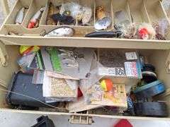 (3) Tackle Boxes with Lures & Contents