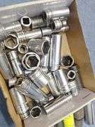 Box Of Snap-On Mixed Sockets 3/8 & 1/2 Drives