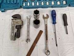 Lot of Sockets & Wrenches & China made tools