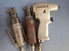 Blue Point 1/4 Impact & (2) Matco 1/4 Ratchets