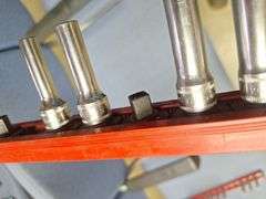 Snap-On 3/8 Metric Sockets & Rail