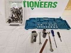 Lot of Sockets & Wrenches & China made tools