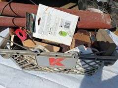 Basket of Sanding Blocks & All kinds of Sanding Paper