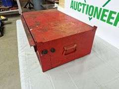 Metal Snap-On Toolbox