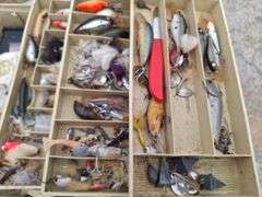 (3) Tackle Boxes with Lures & Contents