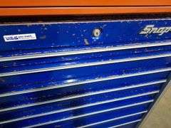 Snap-On Rolling Toolbox Top(Red) -- Bottom (blue) & Side Box (Red) all one money with keys (no key t