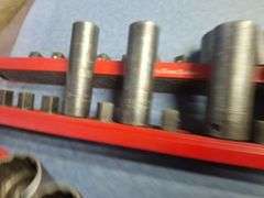 (3) 1/2 Drive Mixed Impact Sockets & Breaker Bar all one money