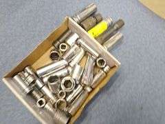 Box Of Snap-On Mixed Sockets 3/8 & 1/2 Drives