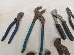 Lot of Pliers & Chanellocks all one money