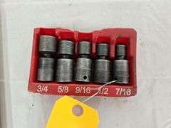 Snap-On 3/8 Standard Swivel impact sockets