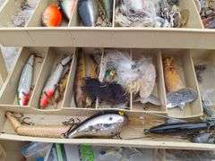 (3) Tackle Boxes with Lures & Contents