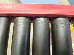 Snap-On Stripped Bolt Sockets & Rail 3/8 Drive