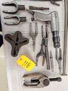 Air Hammer -- Tie Rod Tools -- Chisels  -- Race Press-- Tongs all one money