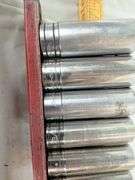 Snap-On 1/2 Torque Wrench with 1/2 Standard Sockets-- adapters  & Rail & Hammer breaker