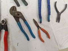 Lot of Pliers & Chanellocks all one money