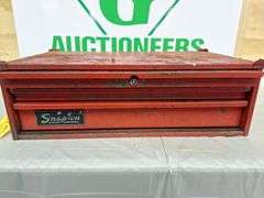 Metal Snap-On Toolbox