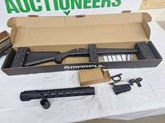 Remington 700 bolt action stock with parts & AR 15 parts