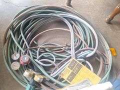 Torch Hose with Torch heads & Gauges (looks to be 50ft)