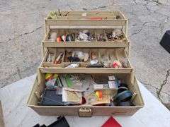(3) Tackle Boxes with Lures & Contents