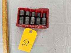 Snap-On 3/8 Standard Swivel impact sockets