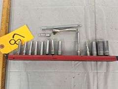 Mac 1/4 Standard & Metric Sockets -- Ratchet -- Extensions