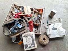 Tray of Mis Supplies & Tools