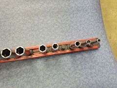 Snap-on Standard Sockets with rail