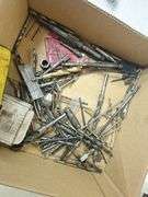 Air Drill with Box of Drill bits